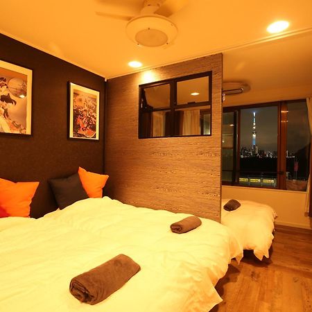 東京スカイツリー眺望 一棟貸切 駅徒歩50秒 浅草8分 スカイツリー4分 銀座20分 Apartamento Tóquio Exterior foto
