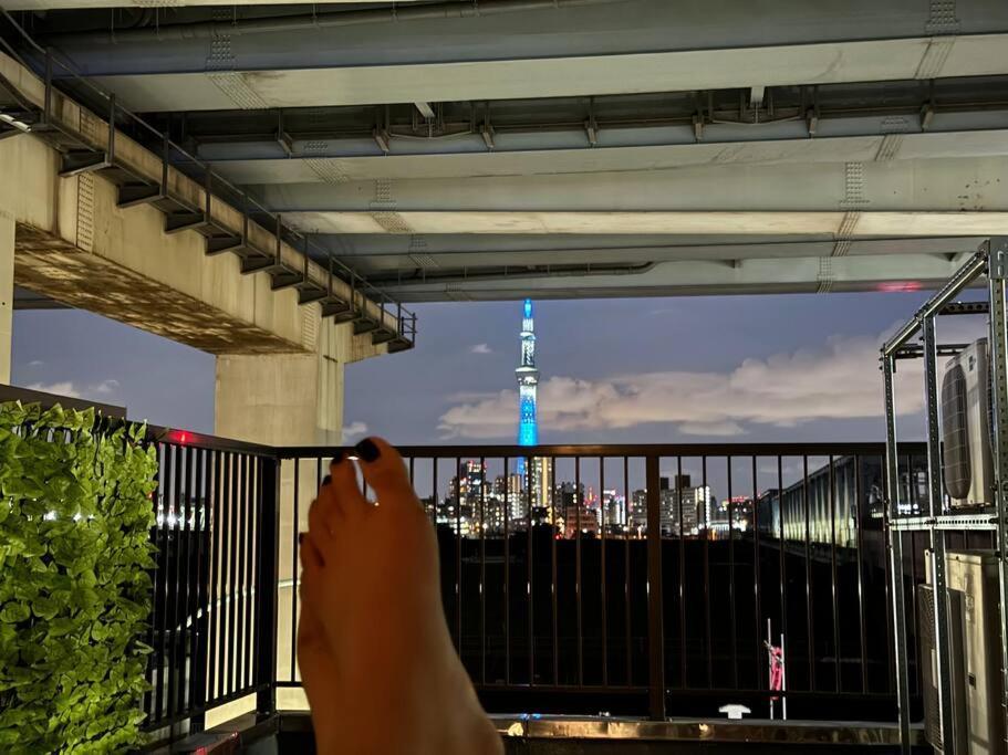 東京スカイツリー眺望 一棟貸切 駅徒歩50秒 浅草8分 スカイツリー4分 銀座20分 Apartamento Tóquio Exterior foto