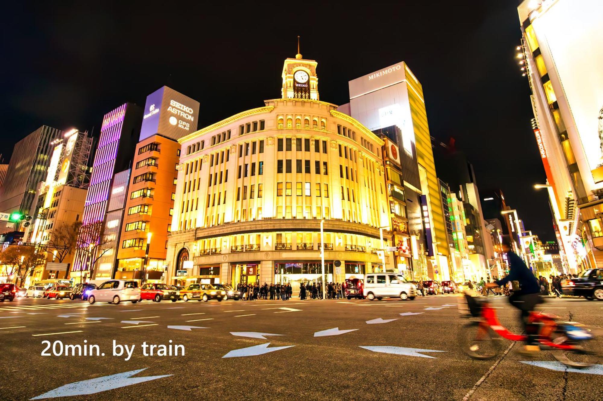 東京スカイツリー眺望 一棟貸切 駅徒歩50秒 浅草8分 スカイツリー4分 銀座20分 Apartamento Tóquio Exterior foto